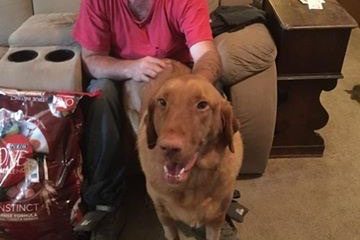 Biscuit wants to thank all of you for saving his life